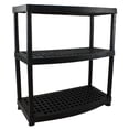 thumbnail image 1 of Estante 3 niveles Heavy Duty de Plastico Negro FoodKeepers Heavy Duty, 1 of 2