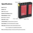 thumbnail image 3 of NOYAFA RJ45 RJ11 Network Cable & PoE Tester Telephone Line Tester Lan Ethernet Cable Tester for Cat5/5e/6/6a(UTP/STP) Cat3(6P2C/6P4C/6P6C), 3 of 5
