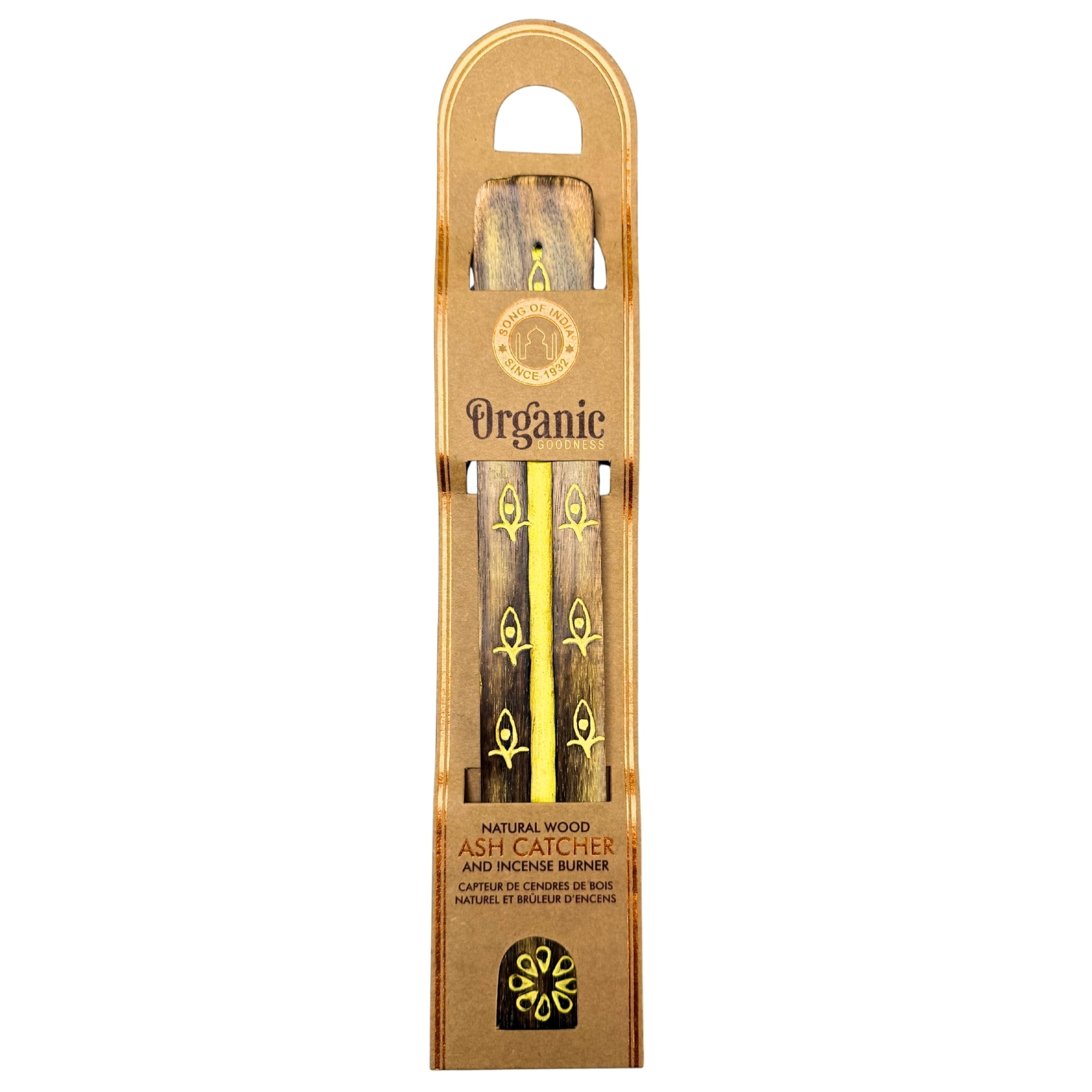 Organic Goodness Incense Holder Yellow