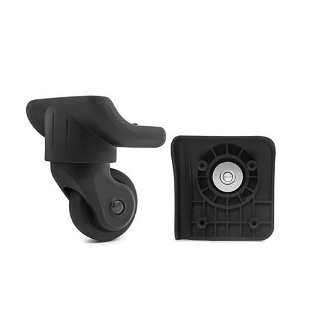 tegongse Luggage Wheels Replacement Luggage Suitcase Caster Wheels with 4 Holes,360 Degree Rotation Spinner Wheels for Suitcase