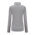 thumbnail image 3 of SSLR Turtleneck Thermal Shirts for Women Long Sleeve Tops Fleece Lined Shirt Mock Neck Base Layer 2 Pack, 3 of 8