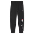 thumbnail image 4 of Champion Boys Signature Logo French Terry Jogger Pants - Black - Size Large, 4 of 5
