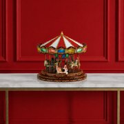 Mr. Christmas 15 in. Marquee Deluxe Carousel