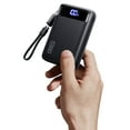 thumbnail image 1 of INIU Portable Charger, Smallest 22.5W 20000mAh PD Fast Charging Power Bank, Compatible with iPhone & Samsung, Black, 1 of 8
