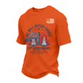 thumbnail image 2 of Never Forget 911 Patriotic Tee for Men with 25th Anniversary Print and Cotton Fabric Featuring 9/11 Memorial Shirts for Remembrance Ceremonies Church Services Community Events Orange XXL, 2 of 4