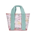 thumbnail image 4 of No Boundaries Women's Multicolor Clear Mini Tote Handbag, 4 of 6