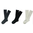 thumbnail image 4 of Lian LifeStyle Children 3 Pairs Knee High Socks Size 4-6Y (Coffee), 4 of 4