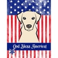 thumbnail image 1 of Carolines Treasures BB2152CHF Yellow Labrador Canvas House Flag, 1 of 4