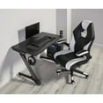 RS Gaming‚Ñ¢ RGX Video Gamer's Faux Leather HighBack Chair, Black