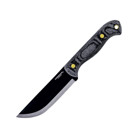 Condor CTK3940-5.28HC SBK Black Linen Micarta Fixed Blade Knife + Sheath