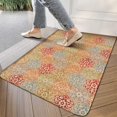thumbnail image 3 of Bohemian Retro Color Diamond Pattern (2) Door Mat Welcome Door Mat for Front Door, Home Entrance, Yard, Floor, Patio, Non Slip Spring Summer Welcome Mat Indoor Outdoor Doormat 30"*17", 3 of 6