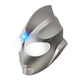 thumbnail image 1 of Máscara Ultraman Digga con luz - Regalo para fiestas infantiles y adultas, material ABS ligero y transpirable, funciona con 2 pilas AAA (no incluidas), 1 of 5