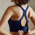 thumbnail image 4 of Sports Bra for Women  Medium Support Criss Cross Back Strappy Workout Bra Gym Activewear Top, 4 of 12