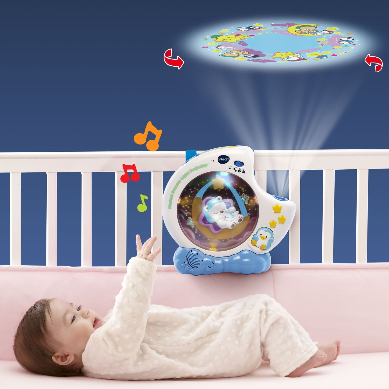 Musical Dreams Light Projector 3 Modes Will Lull Baby With Soothing Musical Dreams Light Projector 3 Modes Will Lull Baby With Soothing Sound Effects Calming Clical Melos Or Sung Songs The Crib Also