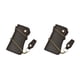 thumbnail image 3 of Cartera de cuero Minnieouse para hombre con cadena larga y cremallera, estuche para tarjetas de crédito, Marron oscuro 2piezas, 3 of 6