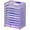 Purple, variant on Paper sorting rack - mail mesh desktop file storage box with handle, suitable for office and school desktops