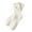 White, variant on Socks For Women Mink Fleece Cold And Warm Keeping Korean Style Bow Decorated Mid Calf Home Plush Sleep White