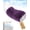 Deep purple, variant on Remote Control Electric Car Tail Wagging Plush Fuzzy Ornament for Auto Trunk Bumper, Cute Moving Decoration with Adjustable Speed, USB Rechargeable Universal Fit Vehicle Exterior Accessory