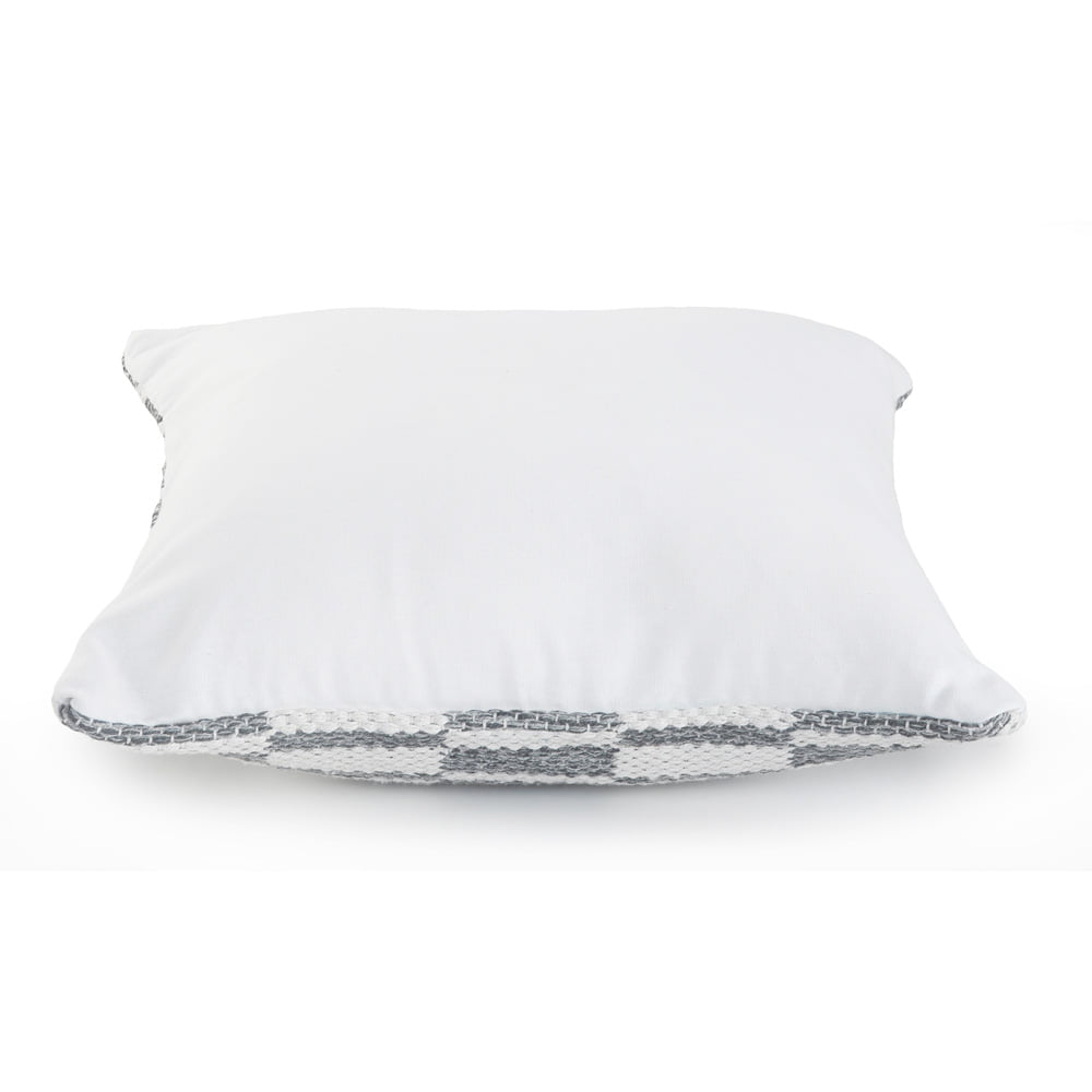 Plain White Cotton Pillow Cover | 8x8 10x10 12x12 14x14 16x16 18x18 20x20 22X22 24x24 Size - UniikPillows 16x16 Cover / Thicker Canvas Cotton