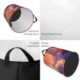thumbnail image 2 of Balery Sunset Cloud Corgi Cesta de ropa redonda con asas, impermeable, independiente, para ropa, juguetes, dormitorio y familia-Small, 2 of 6