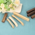 thumbnail image 5 of Uxcell 2 Pack Beech Wood 3.78" Hole Distance Cabinets Drawer Pulls Handles, Wood Color, 5 of 6