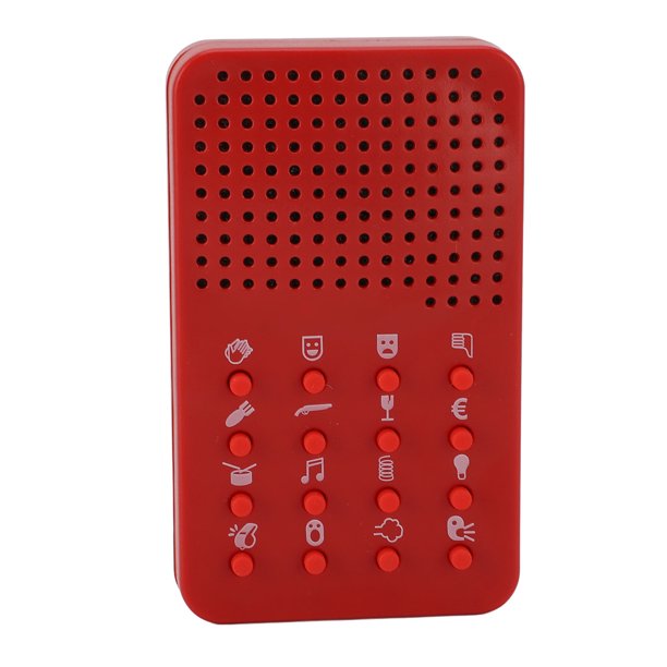 Divertido Creador De Sonidos, Juguete De Sonido Electrónico, Diseño Portátil, 16 Efectos, Teclas Convenientes, Carcasa De Plástico Para Reuniones De Amigos