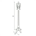 thumbnail image 4 of Powell Barrier Reef Wood and Metal Coat Rack in Warm Brown, 4 of 4