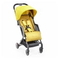 thumbnail image 2 of Diono Traverze Super Compact Stroller - Yellow Sulphur Linear with Carbon Chassis, 2 of 11