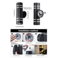 thumbnail image 3 of SEEDIQ Modern Outdoor Wall Lights for Porch 13 inch Black Waterproof Wall Sconce Up Down Cylinder Light for Patio Garden Garage, 3 of 7
