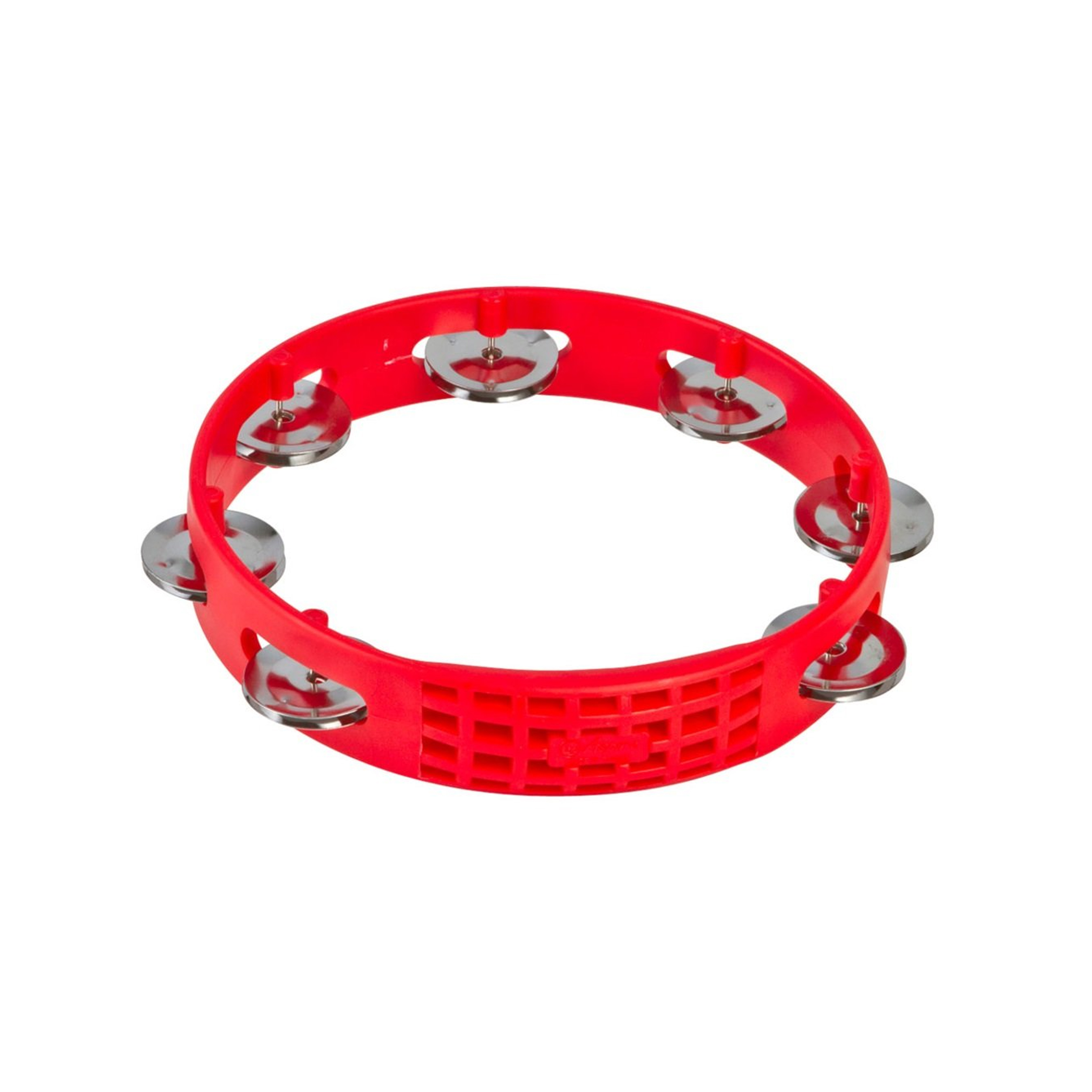 Latin Percussion LP Aspire 8 Inch Tambourine, Red