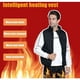 thumbnail image 4 of Gilet Chauffant Homme Femme,Veste Sans Manches Vers Le Bas Chauffants Usb Moto, Vêtement Manteau Chauffant Electrique Lavable Avec 3niveaux De Réglages De Chaleur Pour Hiver Pêche,Xxxl, 4 of 5