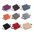 thumbnail image 3 of Cojines de Asiento Cuadrados Billuyoard Lavables para Sillas de Comedor Gris humo, 3 of 6