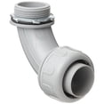 thumbnail image 1 of (Qty 5, 2" Dia) Non Metallic Electrical Liquid Tight Conduit 90 degree Angle Fittings, 1 of 4