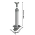 thumbnail image 3 of Toilet Plunger 2025 UPgraded High Pressure Drain Unclogging Tool Floating Bathroom Shelves Towels for Bathroom Extra Large Towel Racks for Bathroom with Shelf Kids Bathroom Set Bath Towels Bulk, 3 of 3