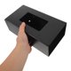 thumbnail image 5 of KAKOWELY De Caja Para Guantes Y Mascarillas En Metal Negro Con Montaje Fijo, 5 of 8