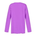 thumbnail image 4 of Cárdigan de manga larga para mujer, moda informal, cómodo, color, blusa, abrigo para mujer, 4 of 5