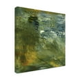 thumbnail image 2 of Sharon Gordon 'Encaustic Tile In Green I' Canvas Art, 2 of 3