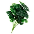 thumbnail image 4 of Raindrops 1 Simulation Leaves Fake Monstera Leaves Party Decorative Plastic Monstera Leaves, 4 of 8