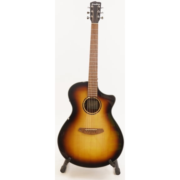 Pre-Owned Breedlove Discovery S Concerto Edgeburst Europe-African Mahogany Acoustic Guitar