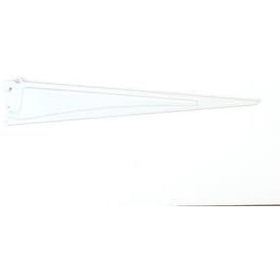 ClosetMaid Shelf Track Bracket - Heavy-Duty - 16-In., White