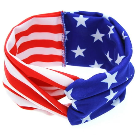 yuqude Bowknot Hair Bows Set Independence Day Patriotic Decor Hair Ropes Metal Bow Hair Clips Aesthetic Festival Hair Accessories Blue One Size