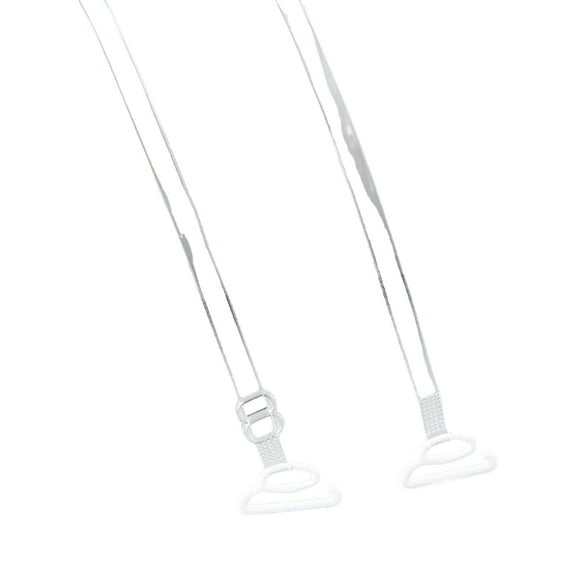 Adjustable TPU Invisible Shoulder Straps Thin Clear Removable Bra Straps For Off Shoulder Tops And Strapless Dresses