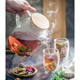 thumbnail image 4 of Wilmax WL-888811/A 54-Ounce Thermo Glass Tea Pot with Bamboo Lid and Removable Stainless Steel Spring Infuser, 4 of 5