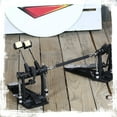 thumbnail image 4 of Griffin Double Drum Kick Pedal for Bass Drum - Twin Set Foot Pedal Quad Sided Beater Heads - Dual Double Chain Drive Percussion Hardware - Impressive Response for Metal and Rock Drummers, 4 of 13