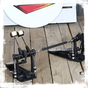 Double Kick Drum Pedal for Bass Drum by GRIFFIN - Deluxe Twin Set Foot Pedal - Quad Sided Beater Heads - Dual Pedal Two Chain Drive Hardware by