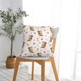 thumbnail image 5 of Yiaed Fall Squirrel Print Pillow Covers Super Soft Decorative Square Throw Pillow Covers Case Cushion Covers for Sofa Couch Bedroom Car Decor（No pillow core）-20"x20", 5 of 7