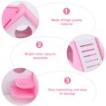thumbnail image 3 of Gymnture 2Pc PVC Bed House Cage Dual Layer Villa Toy for Pet Rat Mouse Dwarf Hamster (Pink), 3 of 11