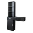 thumbnail image 6 of Furvclv Home Office Computer Desk, Makeup Vanity Dressing Table With Drawers, Cabinet, Modern Writing Desk Makeup Dressing Table With Multi-layer Storage For Bedroom, 6 of 9