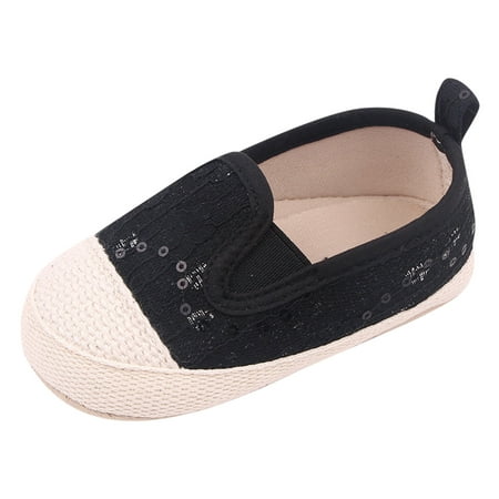 

Ierhent Walking Shoes for Babies Baby Boys Girls Shoes High Tops Ankle Sneakers Soft Anti-Slip Sole for First Walkers(Black 11)