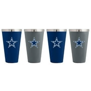 The Memory Company White Dallas Cowboys Personalized 30oz. Stainless Steel Bluetooth Tumbler